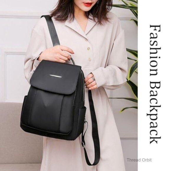 Small Travel Backpack Purse Lightweight Nylon Daypack with Multiple Pockets main image 7